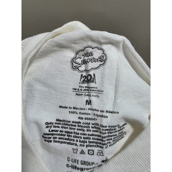 The Simpsons Little Miss Perfect T-Shirt M White - Picture 5 of 6